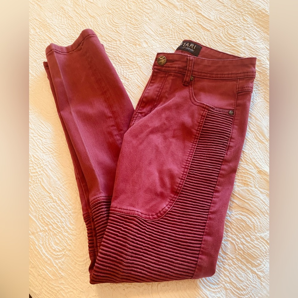Men’s Biker Denim Jeans - Picture 3 of 8